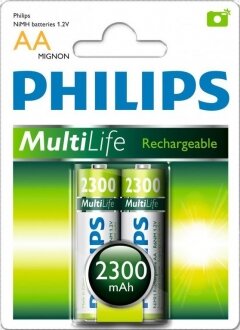 Philips Rechargeable AA 2300 mAh 2'li (R6B2A230/97) Kalem Pil kullananlar yorumlar